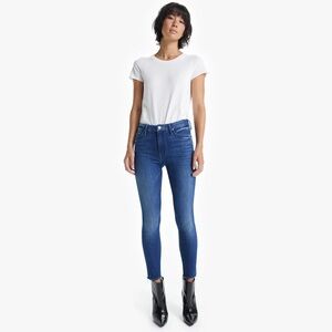 Mother The Looker frayed jeans in Girl Crush